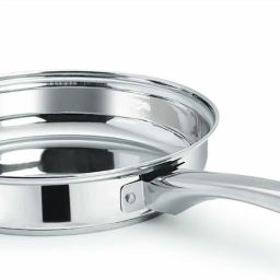 Stainless Steel Tri Ply Induction Base Fry Pan 22 cm diameter 2 L capacity-image-50