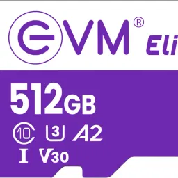 EVM U3 V30 512 GB TF Card Class 10 100 MB/sMemory Card-20
