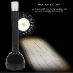 zimork Long Range Led 2 in 1 Long Distance Torch Up to 1 Km high power & Back Light Torch image 4