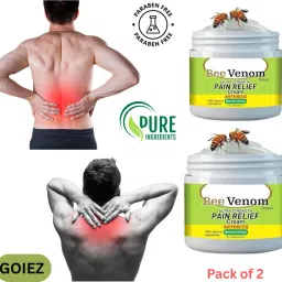 Bee Venom Cream For Shoulder, Neck And Lower Back Pain (pack Of 2) Cream-image-42