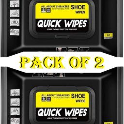 HYBE Natural Sneaker & Shoe Cleaner Wipes - 2 Packs of 80 - Portable Sneakers Cleaner Sports, Leather Shoe Cleaner-image-7