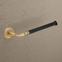 Black Matte Stainless Steel Napkin Holder/Towel Rack/Towel Holder Black-Gold Towel Holder-image-20