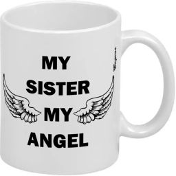 My Sister My Angel Happy Birthday Gift for Sister Special Gift For Sister MG20624 Ceramic Coffee Mug-image-86