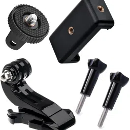 TECHYSPOT J-Hook Buckle Mount, Mobile Holder, Tripod Mount Adapter, 2 Screw Combo Set Tripod Kit-26