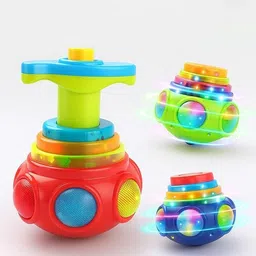 LED Light Music Laser Toy for Kids Sound & Flashing Toys (Color As Per Stock)-image-83