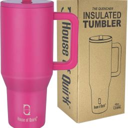 1200ML Tumbler with Handle & Simple Flip Straw Leak Resistant Water Bottle 1200 ml Bottle-image-10