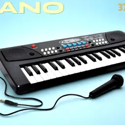 X334 Keys Piano Toy with Microphone, USB Power Cable & Sound Recording Best Birthday Gift for Boys and Girls Musical Instruments Analog Digital Piano-picture-19
