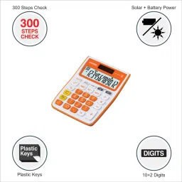 casio MJ-12VCB-RG Desktop BasicCalculator image 2