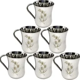 Pack of 6 Stainless Steel-24