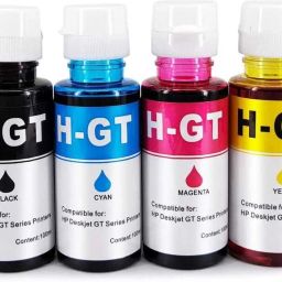 HGT HP DeskJet GT Series Ink Bottles Black + Tri Color Combo Pack Ink Bottle-4