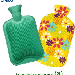 creto (Hot Pad with Cover) Comfort Heating Non Electric 2 L Hot Water Bag-picture-20