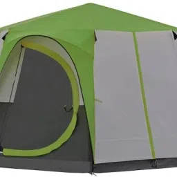 Cortes Octagon 8 Family Camping Tent with Wheeled Carry Bag Tent - For Get Free 2 Coleman BYOT Camping Nightout Event Passes-image-32