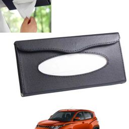 Universal Leatherite Rectangle Black Tissue Box For Car/office/Home-169 Vehicle Tissue Dispenser-image-89