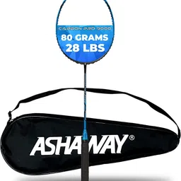 ashaway CARBON PRO 9000 Blue, Black Unstrung Badminton Racquet-picture-29