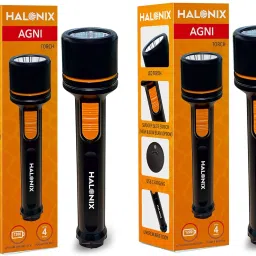 3W AGNI LED TORCH BLACK PACK OF-02 Torch-image-46