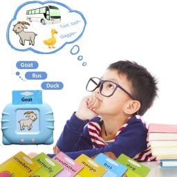 Talking Flash Cards 112 Double Side Cards Baby Educational Toys for 1-6 Kids-image-42