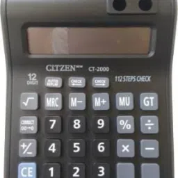 New Gltzen Standard Function Desktop Business calculator , Dual Screen Double Display Calculator with Pen Holder for Office and Retail Counter Purpose (Black) CT- 2000 Financial Calculator (12 Digit) CT-2000 Basic FinancialCalculator-1