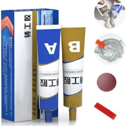 Metal Repair Paste Set, Cast Iron Repair, Permanent Metal Bonding Paste K2 Glue-picture-24