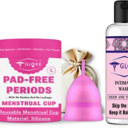 Large Reusable Menstrual Cup-image-2