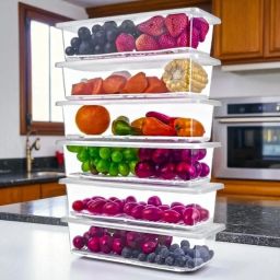 Plastic Fridge Container - 1500 ml-image-108