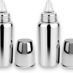 rb point Stainless Steel Baby Feeding Bottle for Kids Steel Feeding Bottle for Milk- Food Grade Plastic, Silicone-picture-41