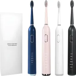 Yuva Pulse Electric Toothbrush for Adults 2 Brush Heads Ultra Whitening 38,000 VPM Motor Electric Toothbrush-image-21