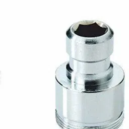 Chrome Finish - Brass Washing Machine Nipple - Adapter - Connector - Nozzle Suitable For Almost All Washing Machines - Pack Of 2 Bidet Nozzle-image-47