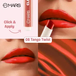 mars Click Stix Gloss Lip Balm High Pigmented | Ultra-Glossy Finish | Non-Sticky image 2