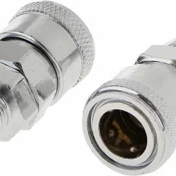 Pneumatic SM20 - Pack of 2 Quick Connector 1/4 BSP Air Line Fittings Coupler Hose Connector-image-47