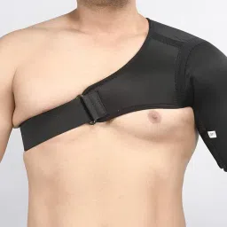 Shoulder Support Posture Neoprene Pain Injury Arthritis Gym Brace Belt (Left) Shoulder Support-2