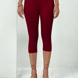 lyra Women Red Capri-picture-12