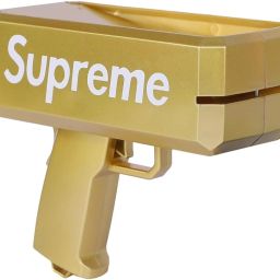 Supreme Money Gun Cash Cannon for Wedding, Parties and Fun Includes Fake Dollars-17