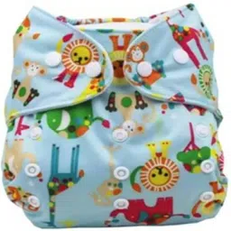 chinmay kids ® Baby Cloth Diaper Pants Adjustable Reusable Washable Printed Button Diaper for Babies/Infants/Toddlers (Age 0 to 2 Years) (Assorted Colors & Prints) image 5