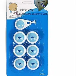 trexee Safety Electric Socket Plug Cover Guards Plug Protector Safety Plug Outlet Covers Electrical Outlet Covers Anti Electric Shock Plugs Protector-picture-24