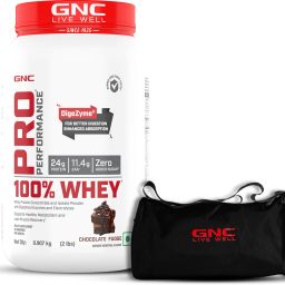 Pro Performance 100% Whey Protein Powder (2lbs) & Gym Bag Combo Whey Protein-13