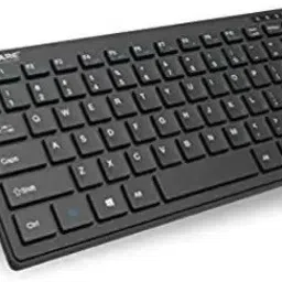LAPCARE D-Lite + Wired USB Desktop Keyboard Wired USB Laptop-size Multi-device Keyboard Compatible with Desktop, Laptop, Mac stand support,multimedia_keys-23