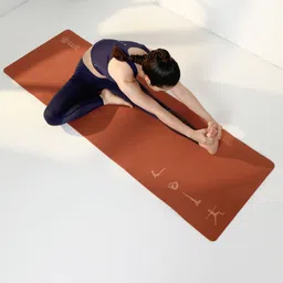 cult Yoga Mat Non-Slip, Eco-Friendly, Comfortable Cushion with Strap & Carry Bag Brown 6 mm Yoga Mat-picture-18
