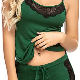 Self Design Women Swim-dress Green Swimsuit-image-71