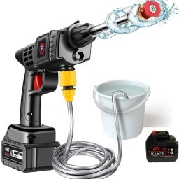 48V Rechargeable Electric Pressure Washer Gun 4 L Tank Sprayer-picture-21