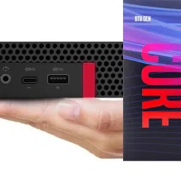 NICE COMPUTERS Core i7 (9th Gen) [12M Cache, Up to 4.70 GHz] | ThinkCentre Tiny PC [NHO] Core™ i7 - 9700 Processor [8 Cores, 8 Threads] (32 GB RAM/Integrated Intel® Ultra HD 630 Graphics/1 TB SSD Capacity/Windows 11 Pro) Gaming Tower with MS Office-image-82