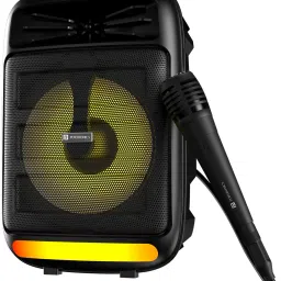 Portronics Portable with Karaoke Mic, 5 Hrs Playtime, BT5.3 20 W Bluetooth Speaker-49