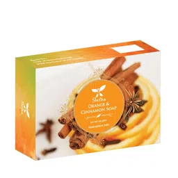 Shrida Cruelty-Free Handmade Orange & Cinnamon Soap - 125 g-46