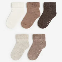 H&M Boys 5-Pack Anti-Slip Terry Socks-picture-43