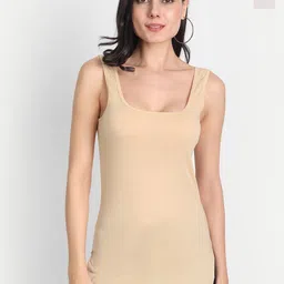 Aimly Pack Of 2 Non Padded Cotton Long Camisole-picture-41