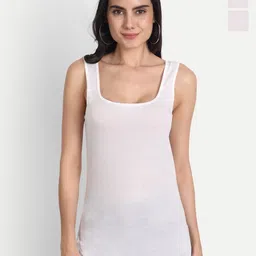 Aimly Pack Of 3 Non Padded Cotton Long Camisole-image-94