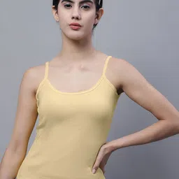 FBAR Ribbed U-Neck High Quality Cotton Camisoles-image-20
