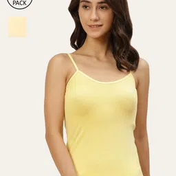 Lady Lyka Women Pack Of 2 Solid Cotton Camisole-image-95