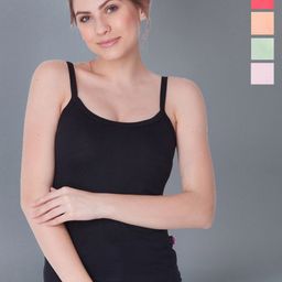Dollar Missy Pack of 5 Combed Cotton Camisole-picture-15