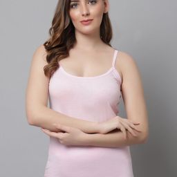 KEX Women Shoulder Strap Cotton Camisoles-image-130