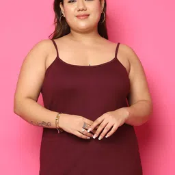 theRebelinme Plus Size Solid Camisole-image-32